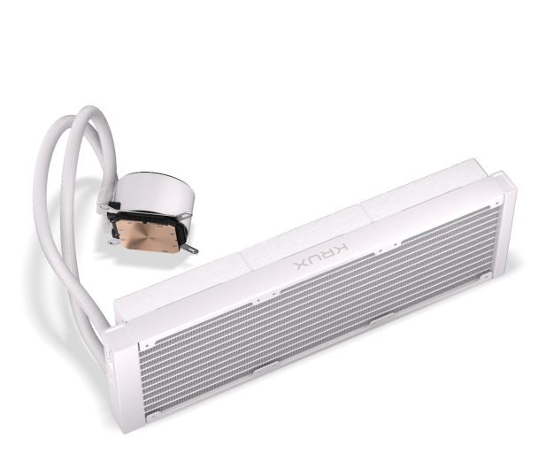 KRUX HydroGlance 360 ARGB LCD White 3x120mm KRXE005 - 1362094 - zdjęcie 7